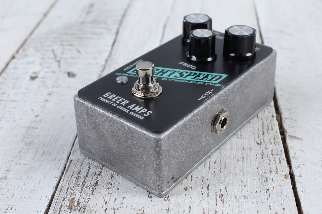 Greer Amps Lightspeed Organic Overdrive Standard Daphne Electric Guitar Effects Pedal