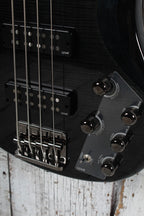 Yamaha TRBX604FM TBL 4 String Electric Bass Guitar Flame Maple Top Trans Black