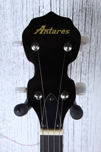 Antares Vintage 5 String Banjo with Chipboard Case