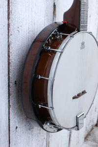 Antares Vintage 5 String Banjo with Chipboard Case