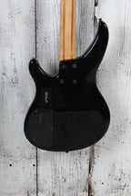 Yamaha TRBX604FM TBL 4 String Electric Bass Guitar Flame Maple Top Trans Black