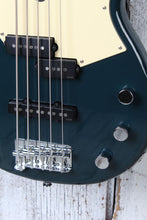 Load image into Gallery viewer, Yamaha BB Series BB435 Solid Body 5 String Electric Bass Guitar Teal Blue Finish