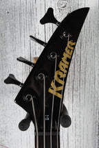 Kramer D-1 Bass 4 String Electric Bass Guitar Thundercracker Purple Metallic