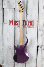 Kramer D-1 Bass 4 String Electric Bass Guitar Thundercracker Purple Metallic