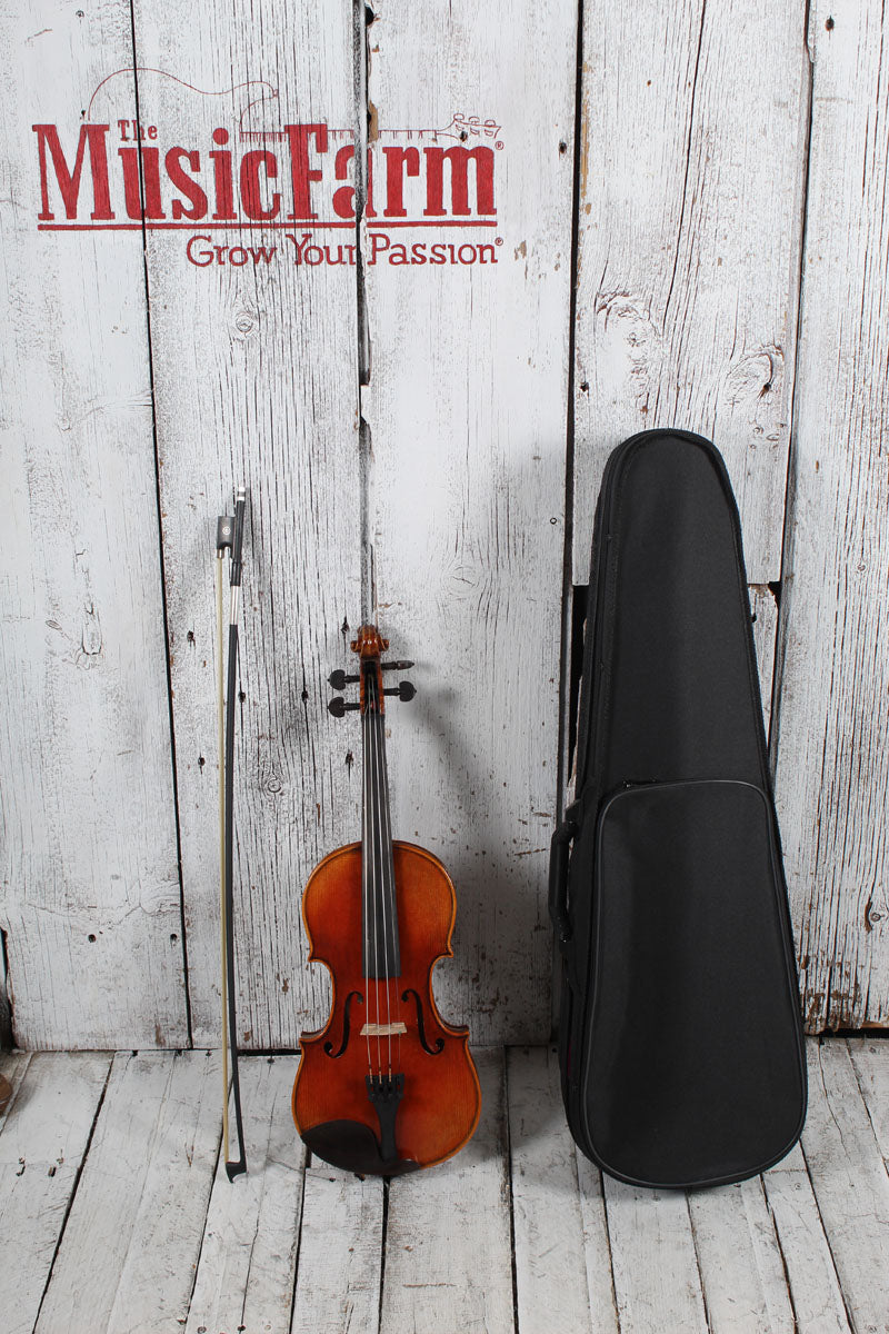 Krutz V455 Series 450 Private Reserve Violin 4/4 Violin Outfit with Case and Bow Secondary image