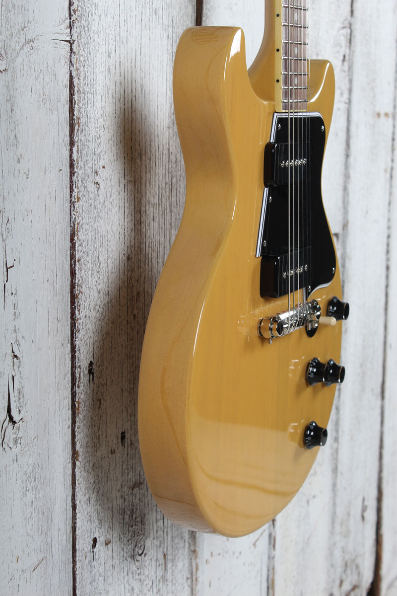 Epiphone 2025 Les Paul Special Double Cut Electric Guitar TV Yellow with Gig Bag