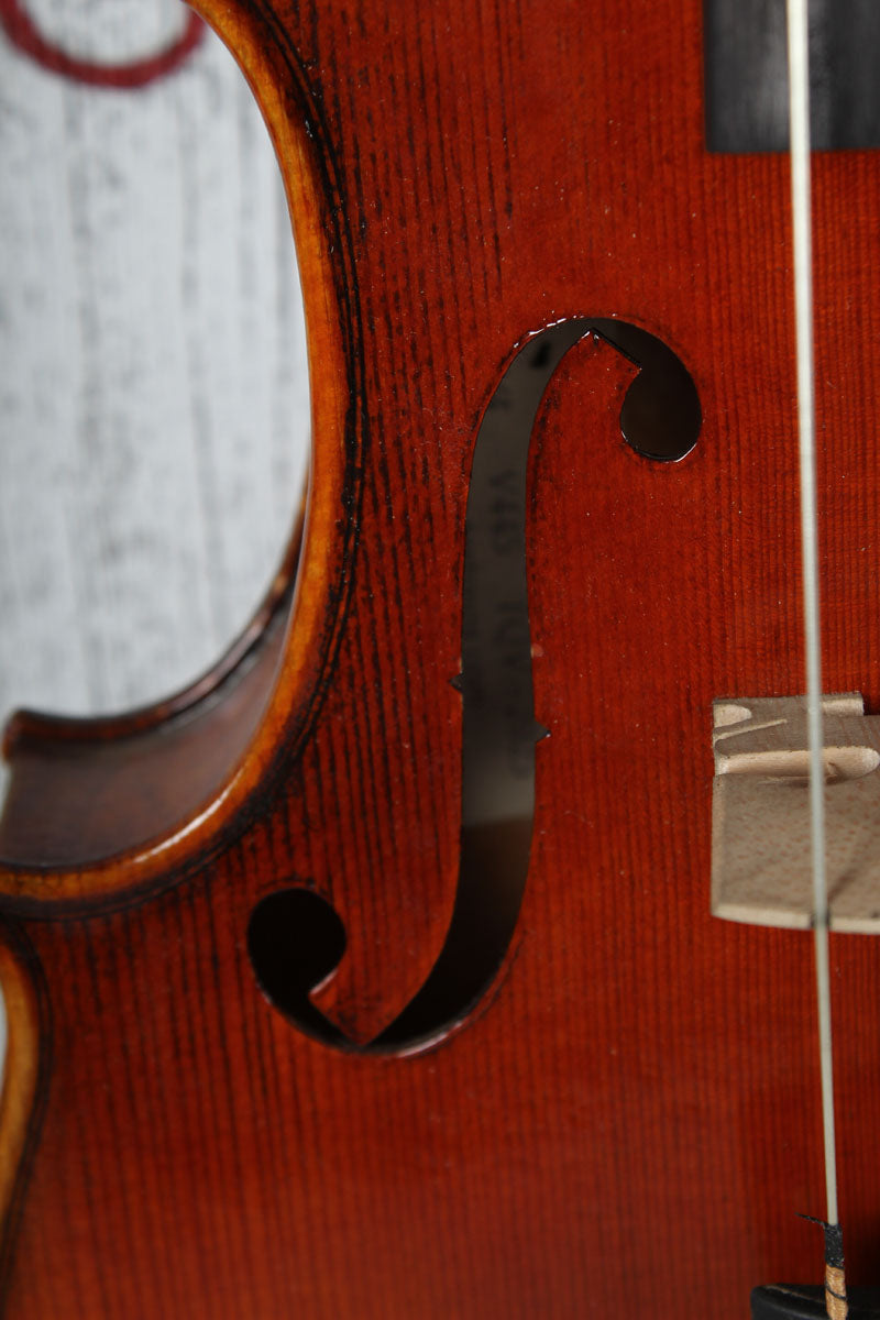 Krutz V455 Series 450 Private Reserve Violin 4/4 Violin Outfit with Case and Bow