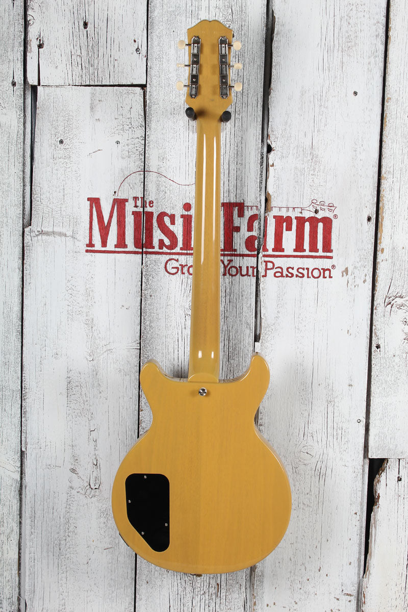 Epiphone 2025 Les Paul Special Double Cut Electric Guitar TV Yellow with Gig Bag