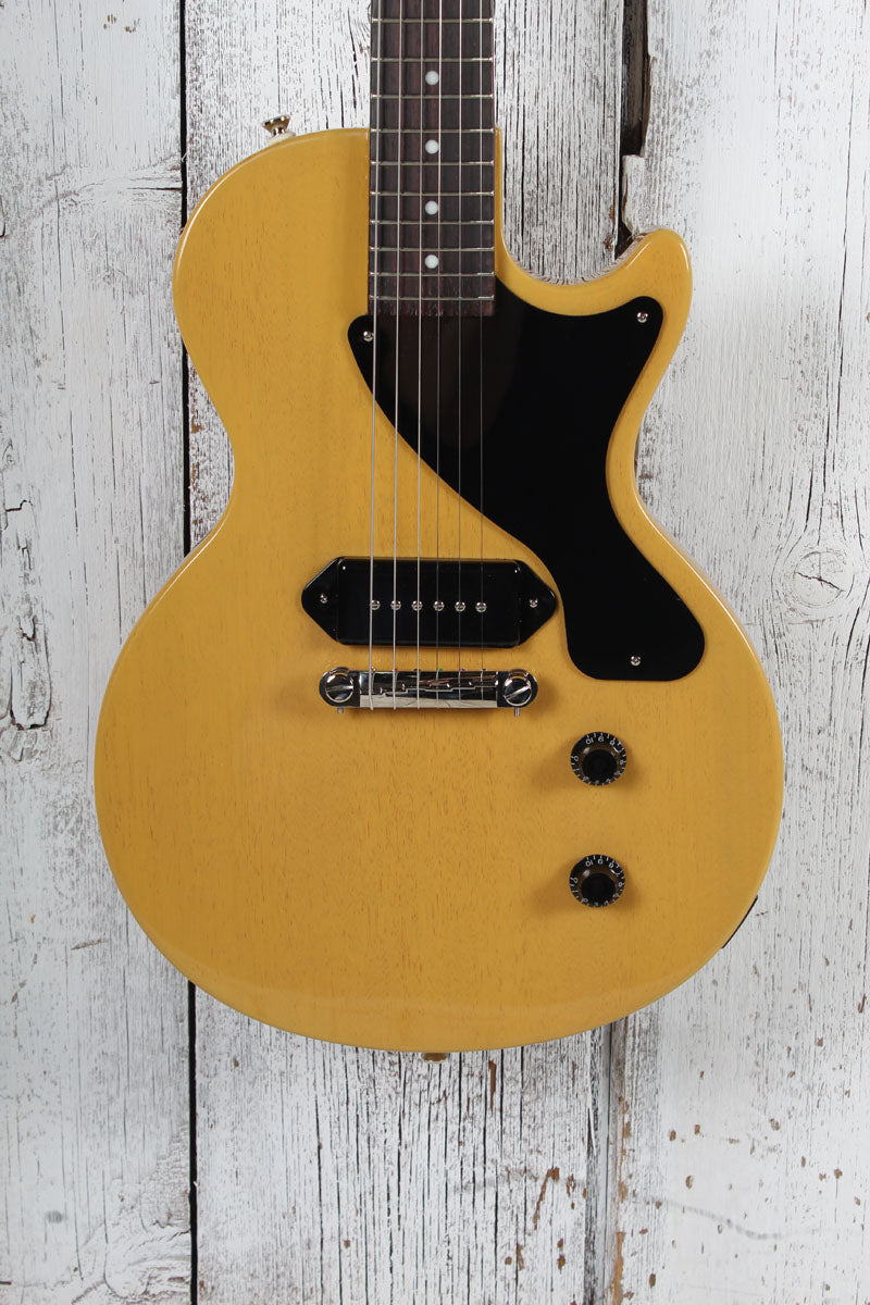 Epiphone 2025 Les Paul Junior Solid Body Electric Guitar TV Yellow with Gig Bag Main image