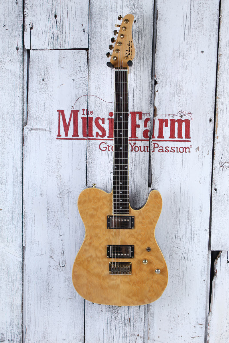 Schecter 2002 Diamond Series PT Elite Electric Guitar Vintage Natural Gloss Secondary image