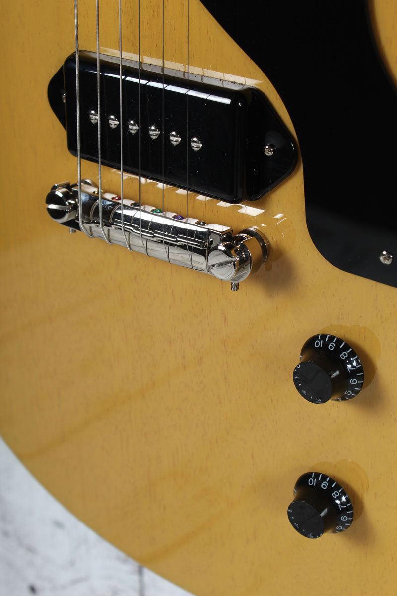 Epiphone 2025 Les Paul Junior Solid Body Electric Guitar TV Yellow with Gig Bag