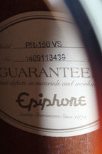 Epiphone PR-150 Dreadnought Acoustic Guitar Vintage Sunburst Finish