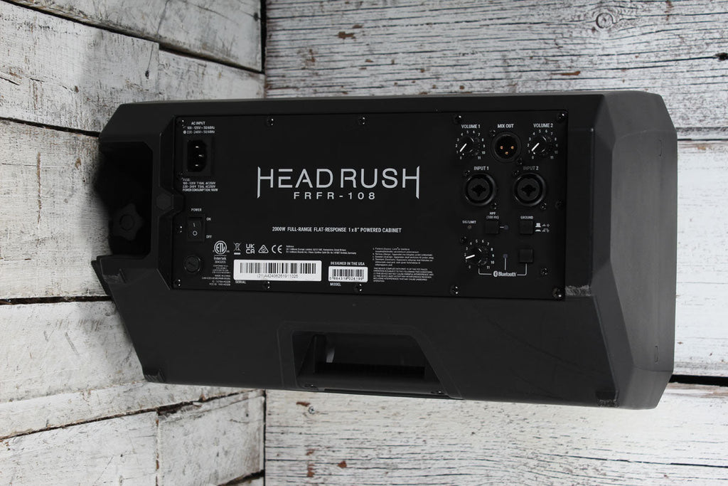 Headrush FRFR-108 MKII Powered Speaker Cabinet 2000 Watt 1 x 8 Guitar Amp Cab