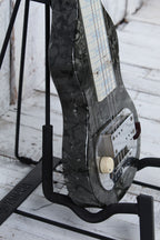 Loney Music Vintage 1950s Lap Steel Electric Guitar with Original Chipboard Case