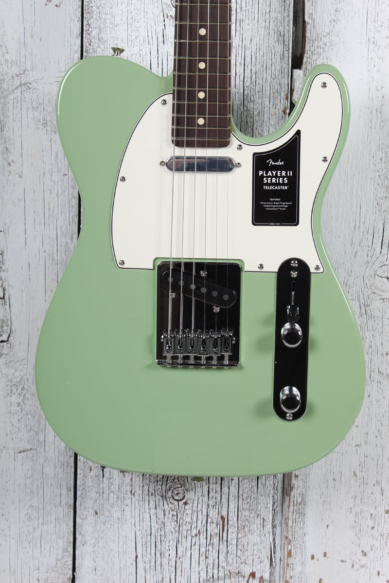 Fender Player II Telecaster Solid Body Electric Guitar Birch Green Finish