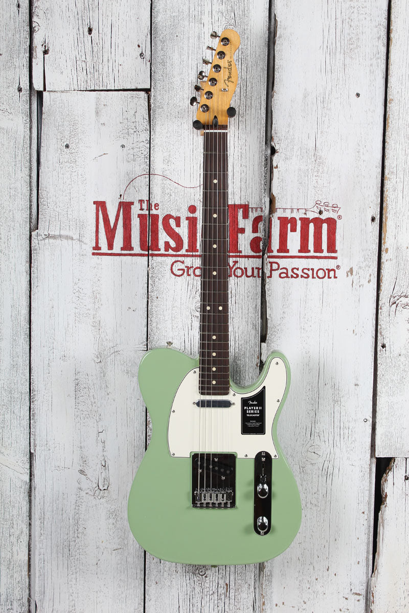 Fender Player II Telecaster Solid Body Electric Guitar Birch Green Finish