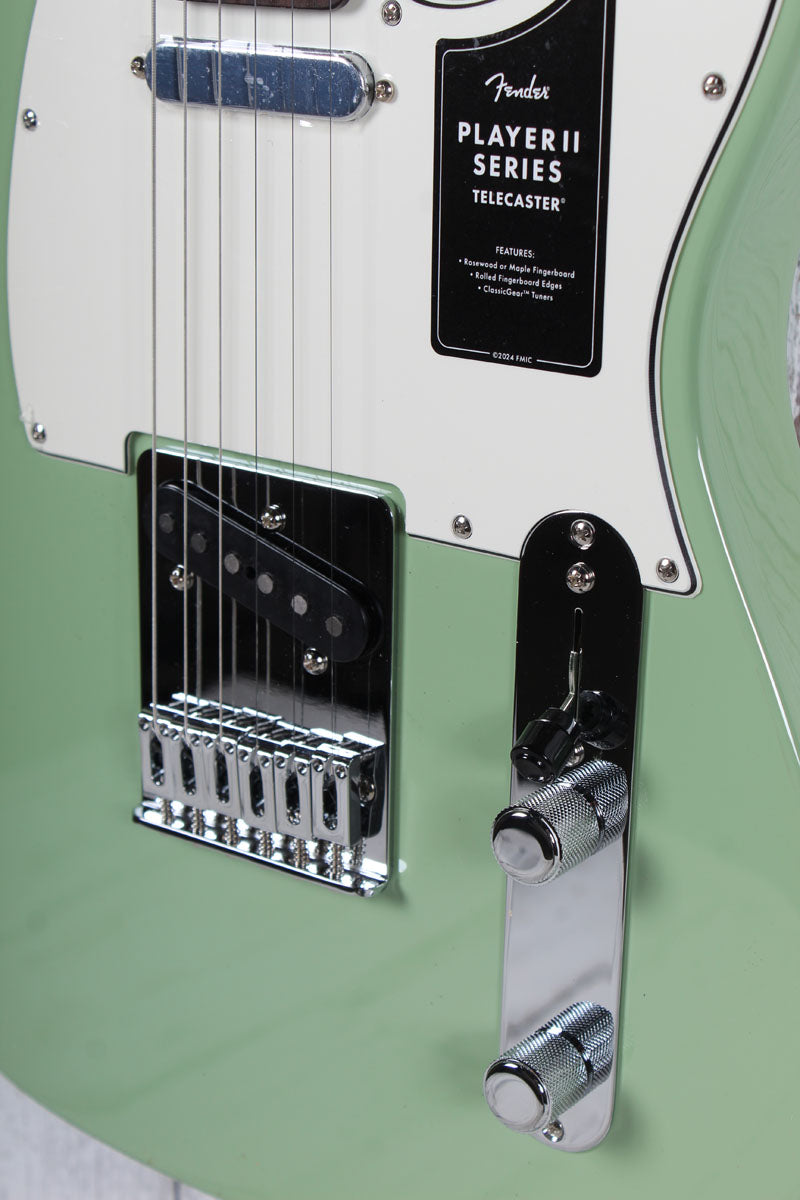 Fender Player II Telecaster Solid Body Electric Guitar Birch Green Finish