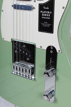 Fender Player II Telecaster Solid Body Electric Guitar Birch Green Finish