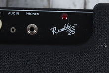 Load image into Gallery viewer, Fender Rumble 25 Electric Bass Guitar Amplifier 25 Watt 1 x 8 Solid State Amp