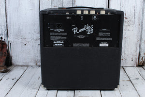 Fender Rumble 25 Electric Bass Guitar Amplifier 25 Watt 1 x 8 Solid State Amp