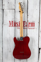 Fender Player II Telecaster Solid Body Electric Guitar Transparent Cherry Finish