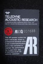 Teledyne Acoustic Research AR93Q Speaker Cabinets Pair of Speaker Cabinets