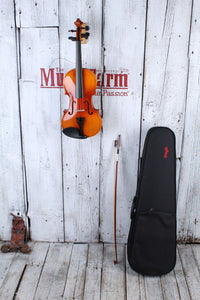 Stagg VN-4/4 L 4/4 Maple Violin with Shaped Soft Case Bow and Resin