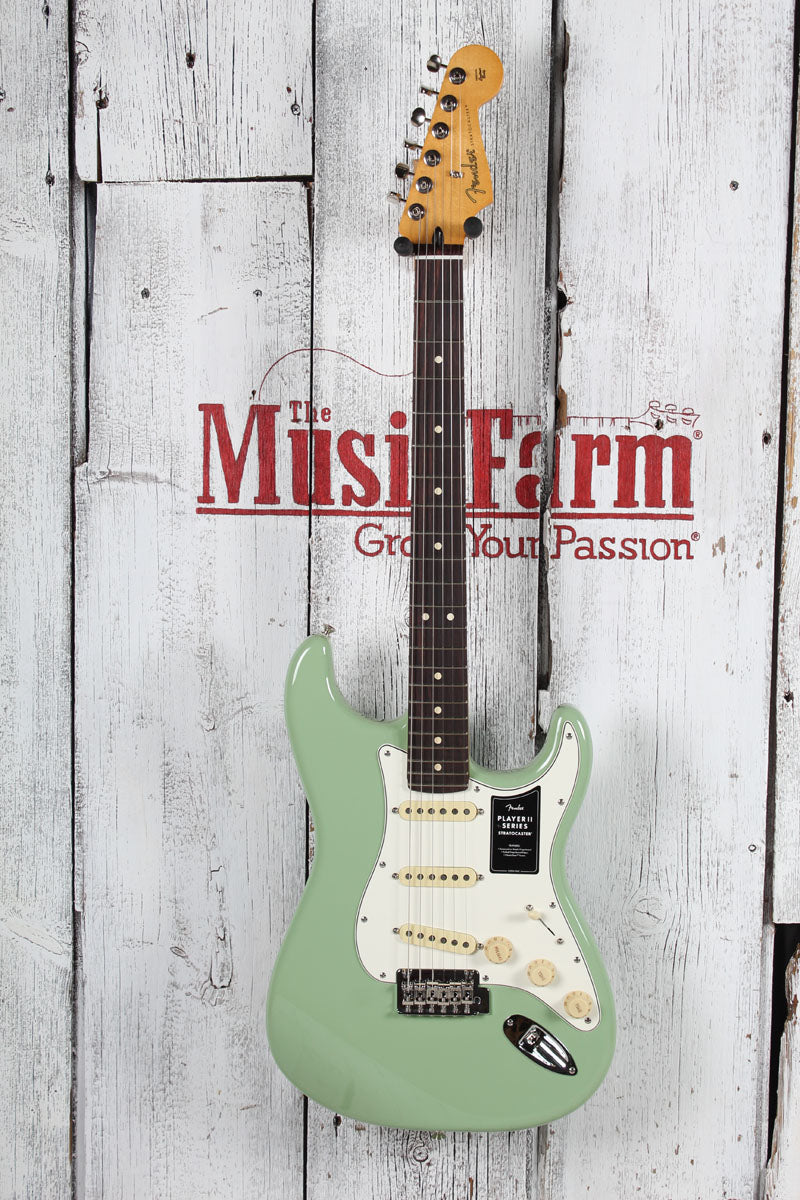 Fender Player II Stratocaster Solid Body Electric Guitar Birch Green Finish Secondary image