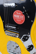 Fender Squier FSR Affinity Jaguar Electric Guitar Graffiti Yellow Finish