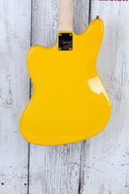 Fender Squier FSR Affinity Jaguar Electric Guitar Graffiti Yellow Finish
