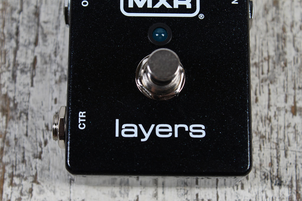 MXR M307 Layers Pedal Harmonic Sustain Electric Guitar Effects Pedal