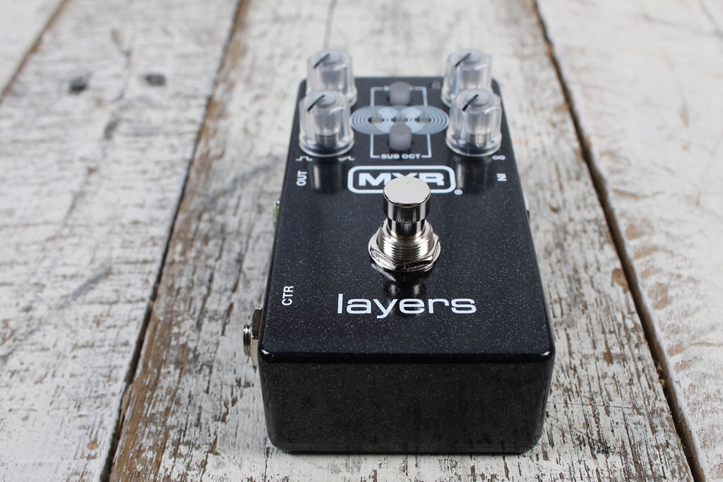 MXR M307 Layers Pedal Harmonic Sustain Electric Guitar Effects Pedal