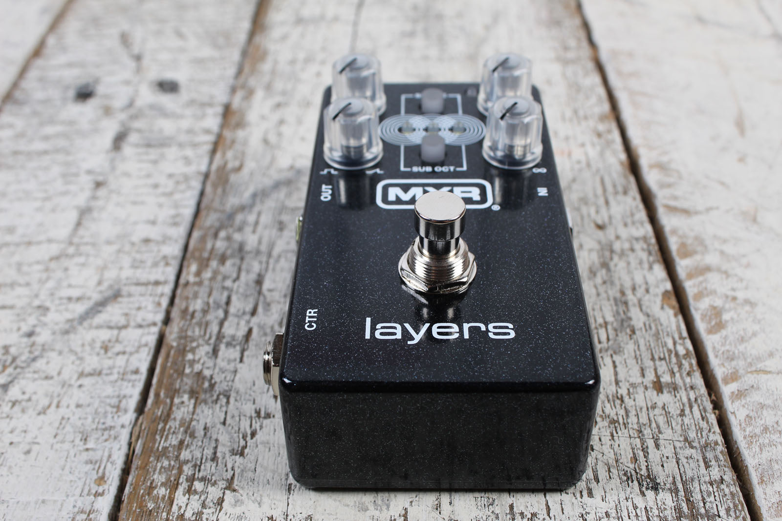 MXR M307 Layers Pedal Harmonic Sustain Electric Guitar Effects Pedal