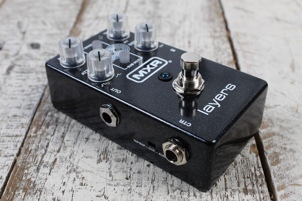 MXR M307 Layers Pedal Harmonic Sustain Electric Guitar Effects Pedal