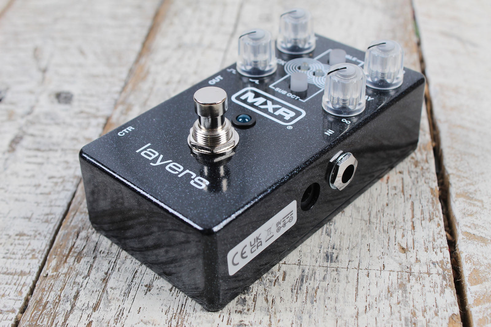 MXR M307 Layers Pedal Harmonic Sustain Electric Guitar Effects Pedal