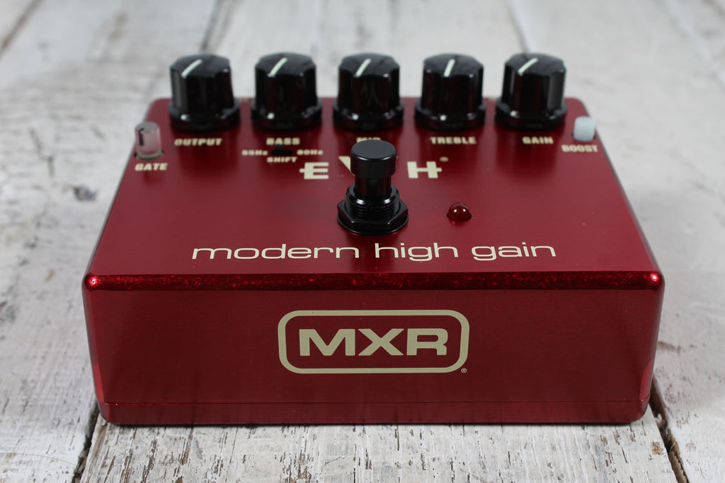 MXR EVH Modern High Gain Distortion Pedal Electric Guitar Distortion Effects Pedal