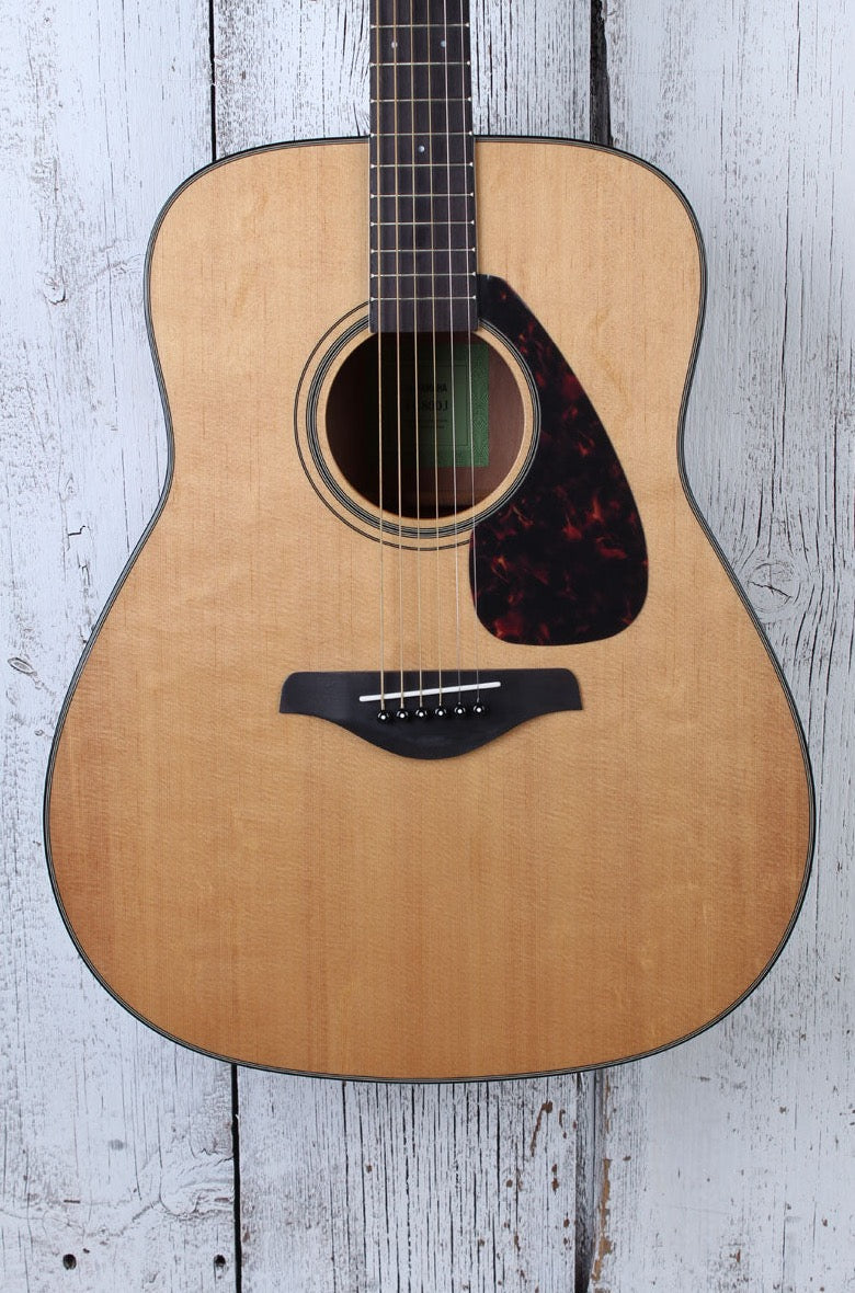 Yamaha FG800J Dreadnought Acoustic Guitar Solid Spruce Top Natural Finish