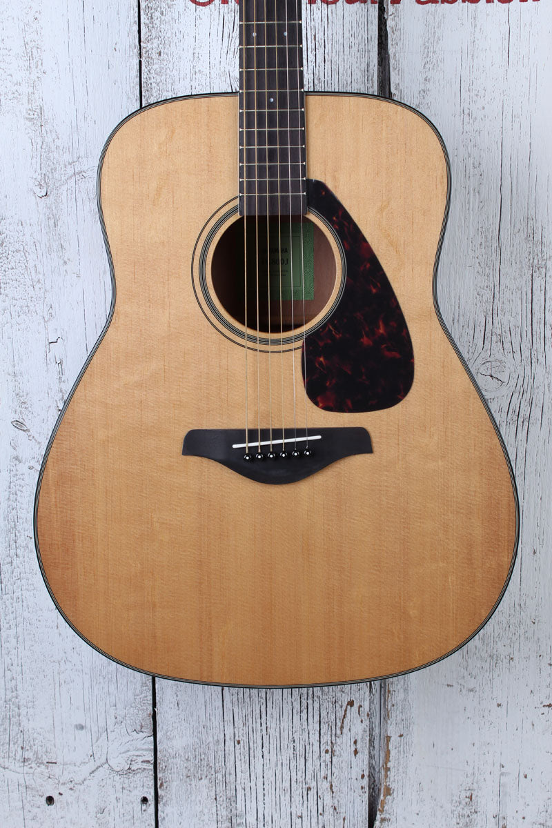 Yamaha FG800J Dreadnought Acoustic Guitar Solid Spruce Top Natural Finish