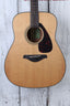Yamaha FG800J Dreadnought Acoustic Guitar Solid Spruce Top Natural Finish