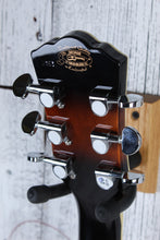 Load image into Gallery viewer, Washburn EA15 ATB Mini Jumbo Acoustic Electric Guitar Flame Maple Tobacco Burst