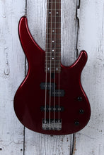 Load image into Gallery viewer, Yamaha TRBX174 RM Double Cutaway 4 String Electric Bass Guitar Red Metallic