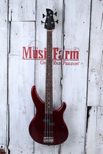 Load image into Gallery viewer, Yamaha TRBX174 RM Double Cutaway 4 String Electric Bass Guitar Red Metallic