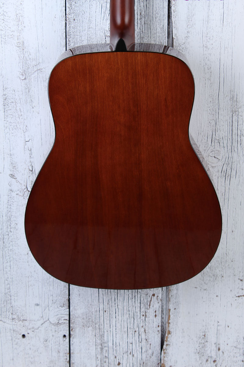 Yamaha FG800J Dreadnought Acoustic Guitar Solid Spruce Top Natural Finish