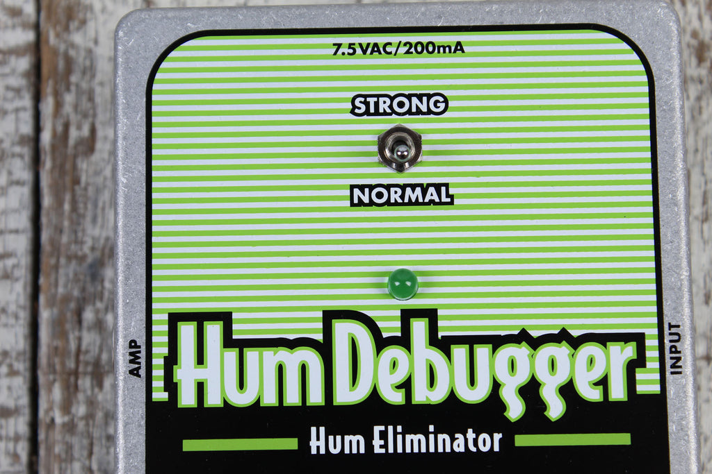 Electro-Harmonix HumDebugger Pedal Electric Guitar Hum Eliminator Effects Pedal
