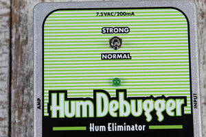 Electro-Harmonix HumDebugger Pedal Electric Guitar Hum Eliminator Effects Pedal