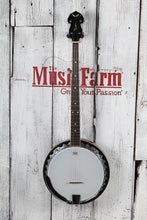 Load image into Gallery viewer, Dean BW5 Backwoods Banjo 5 String Resonator Banjo with Hardshell Case