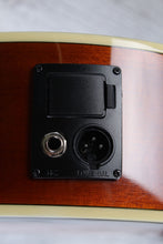 Load image into Gallery viewer, Washburn EA15 ATB Mini Jumbo Acoustic Electric Guitar Flame Maple Tobacco Burst