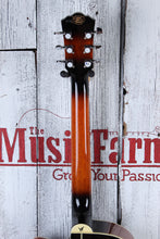 Load image into Gallery viewer, Washburn EA15 ATB Mini Jumbo Acoustic Electric Guitar Flame Maple Tobacco Burst
