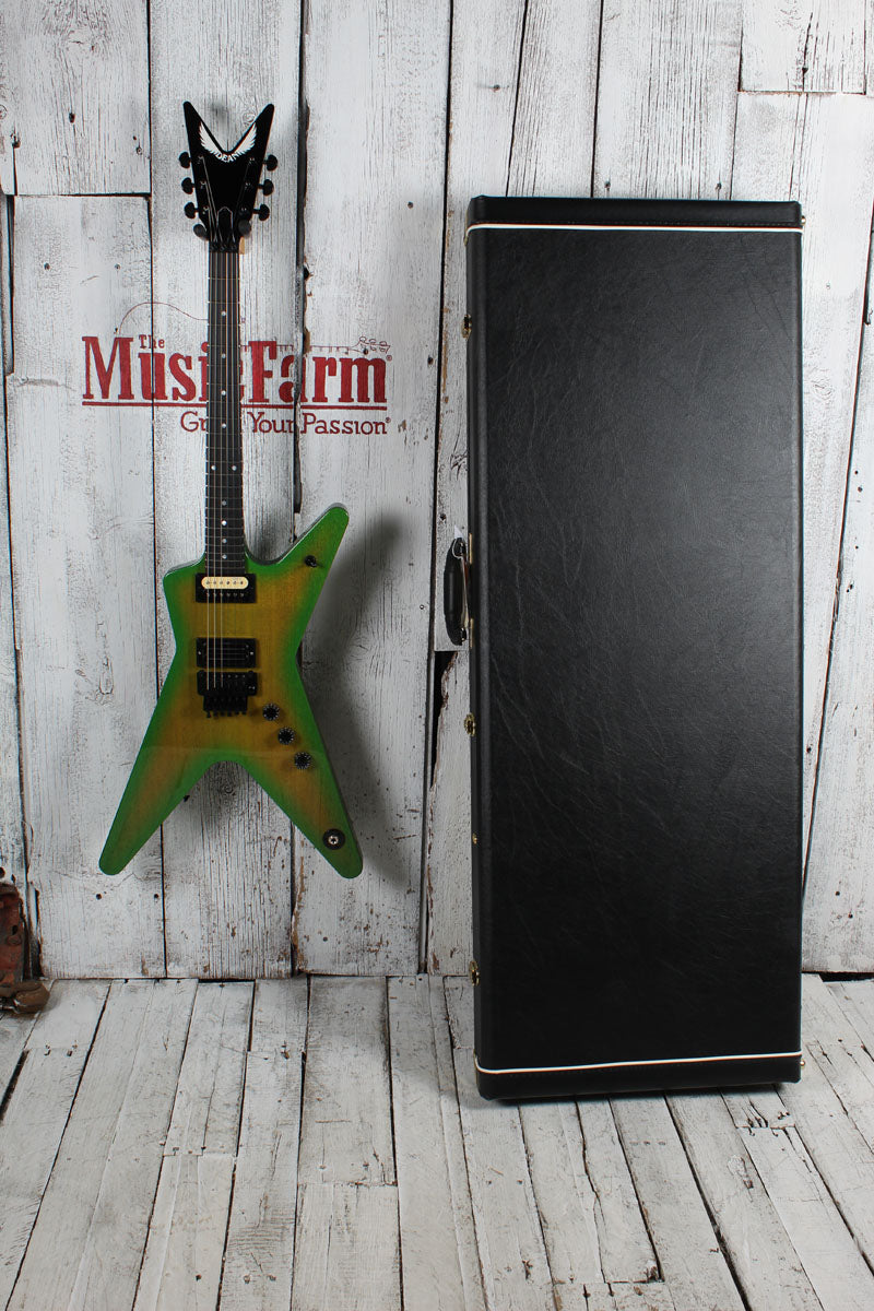Dean USA ML Floyd Mahogany Slime Electric Guitar with Hardshell Case