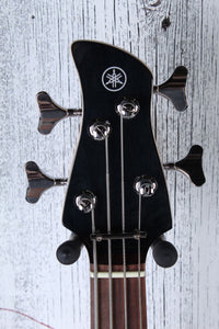 Yamaha TRBX174EW TBL 4 String Bass Electric Guitar Exotic Top Translucent Black